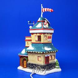 RARE Dept 56 North Pole Series NORTH POLE WEATHER STATION #4050963 HTF with Box