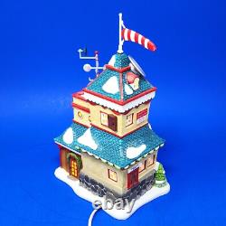 RARE Dept 56 North Pole Series NORTH POLE WEATHER STATION #4050963 HTF with Box
