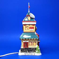 RARE Dept 56 North Pole Series NORTH POLE WEATHER STATION #4050963 HTF with Box