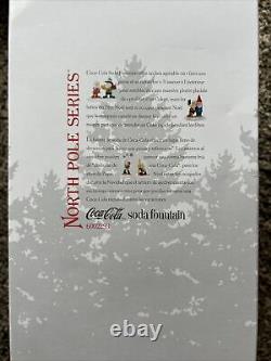 RARE North Pole Series Dept 56 Coca Cola Soda Fountain #6002293 NEW in Box