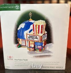 RARE RETIRED DEPARTMENT 56 Polar Palace Theater Elf Land North Pole Series NEW