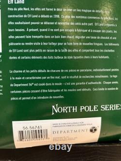 RARE RETIRED DEPARTMENT 56 Polar Palace Theater Elf Land North Pole Series NEW
