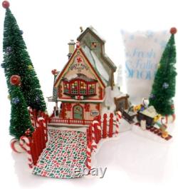 RARE RETIRED Dept 56 North Pole Sweet Rock Candy Co Gift Set 56725 NEW
