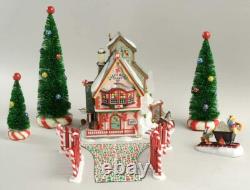 RARE RETIRED Dept 56 North Pole Sweet Rock Candy Co Gift Set 56725 NEW