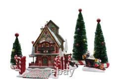 RARE RETIRED Dept 56 North Pole Sweet Rock Candy Co Gift Set 56725 NEW