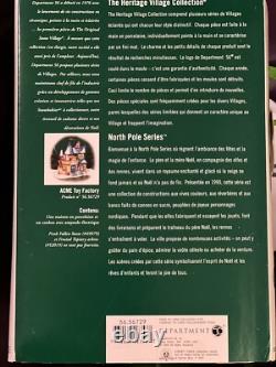 RARE RETIRED North Pole Department 56 ACME TOY FACTORY #56729 NEW