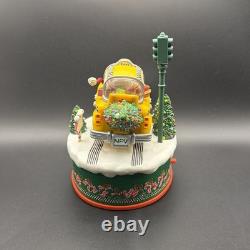 Ramblin' Santa 1990 Enesco North Pole Village #564451 Action Musical Zimnicki