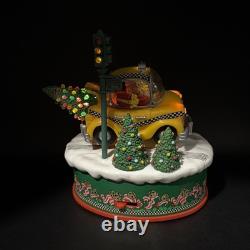 Ramblin' Santa 1990 Enesco North Pole Village #564451 Action Musical Zimnicki
