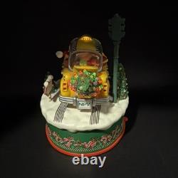 Ramblin' Santa 1990 Enesco North Pole Village #564451 Action Musical Zimnicki