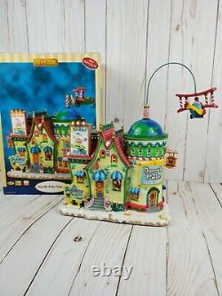 Rare'07 Lemax Village Collection North Pole Travel Lighted & Animated Watch Vid