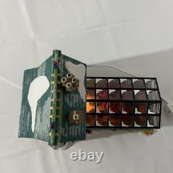 Rare Department 56 North Pole Series Mrs. Claus' Greenhouse 56395 Retired 2001