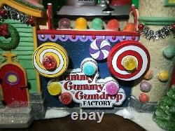 Rare Department 56 North Pole Series Village Yummy Gummy Gumdrop Factory