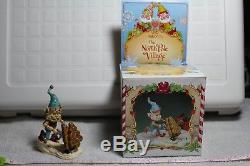 Rare (enesco) The North Pole Village Fronsie The Elf 1992 (sandi Zimnicki)