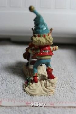 Rare (enesco) The North Pole Village Fronsie The Elf 1992 (sandi Zimnicki)