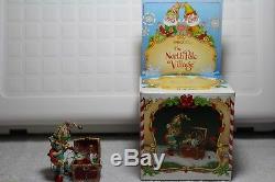 Rare (enesco) The North Pole Village Trimmer The Elf 1992 (original Box)