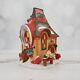 Retired Department 56 North Pole Series Toy Land Hobby Horse Barn Village House
