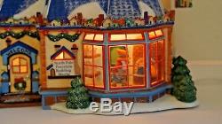 Retired Dept 56 North Pole Village 30 Th Anniversary Building Works Christmas