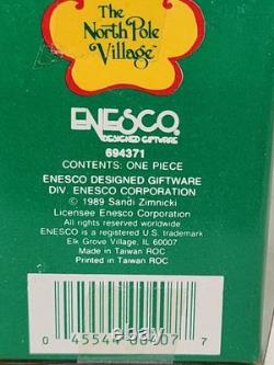 SET OF 13- Enesco The North Pole Village Pewter Figurines 1989 SANDI ZIMNICKI