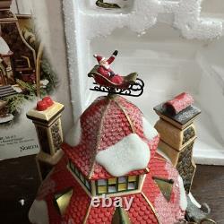 Santa's Sleigh Maker withSanta's Newest Sleigh Dept 56 North Pole #56950 2006