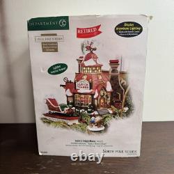 Santa's Sleigh Maker withSanta's Newest Sleigh Dept 56 North Pole #56950 2006