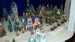 Snow Village Dept 56 Mixed Lot of more than 200 pieces North Pole Disney