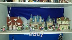 Snow Village Dept 56 Mixed Lot of more than 200 pieces North Pole Disney