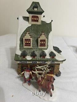 Snow Village North Pole Series 11 Pieces (3) Buildings All with Original Boxes