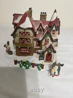 Snow Village North Pole Series 11 Pieces (3) Buildings All with Original Boxes