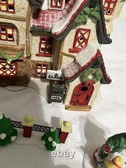 Snow Village North Pole Series 11 Pieces (3) Buildings All with Original Boxes