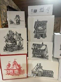 The Heritage Village Collection North Pole Series Lot Of 15 Plus Accessories D56