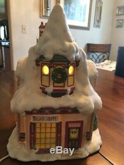 The North Pole Village Christmas Enesco Tailor Shoppe