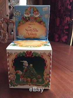 The North Pole Village TWINKLES & TOOTSIE by Enesco