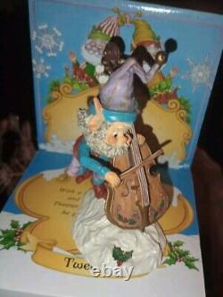 The North Pole Village Tweeter Cello Figurine #831417