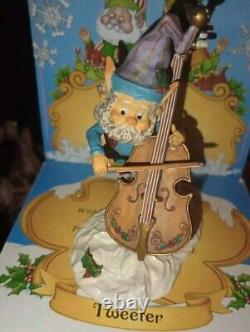 The North Pole Village Tweeter Cello Figurine #831417