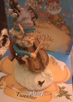 The North Pole Village Tweeter Cello Figurine #831417