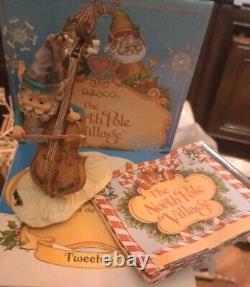 The North Pole Village Tweeter Cello Figurine #831417