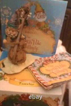 The North Pole Village Tweeter Cello Figurine #831417