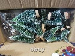 Thomas Kinkade Hawthorne Village North Pole Ornament Factory Santa Workshop Lot