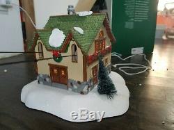 VIDEO! Dept 56 52511 Animated Gondola Snow Ski Lift Cable Car Christmas Village