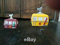 VIDEO! Dept 56 52511 Animated Gondola Snow Ski Lift Cable Car Christmas Village