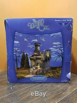 VIDEO! Dept 56 59352 The Wizard of Oz Wicked Witch West Castle Animated Village