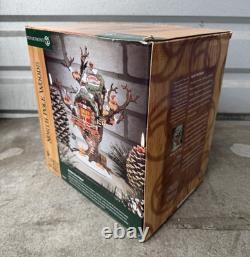 VINTAGE NEW Dept 56 North Pole Woods Reindeer Care & Repair # 56.56882