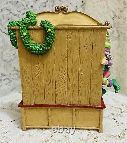 VTG 1992 Enesco The North Pole Village Elf Figurine CUBBY Post Office 830410 Box