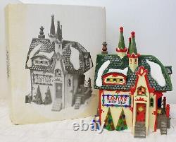 VTG 1997 Dept 56 Heritage Village North Pole Series Santa's Light Shop 56397