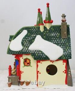 VTG 1997 Dept 56 Heritage Village North Pole Series Santa's Light Shop 56397