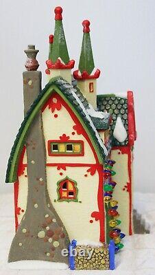 VTG 1997 Dept 56 Heritage Village North Pole Series Santa's Light Shop 56397