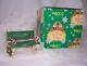 Vintage 1994 Enesco The North Pole Village Candy Cane Park Bench With Box 861928