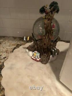 Vintage DEPARTMENT 56 North Pole Woods Series SANTA'S HOT TUB TESTED