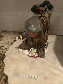 Vintage DEPARTMENT 56 North Pole Woods Series SANTA'S HOT TUB TESTED