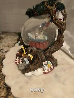 Vintage DEPARTMENT 56 North Pole Woods Series SANTA'S HOT TUB TESTED